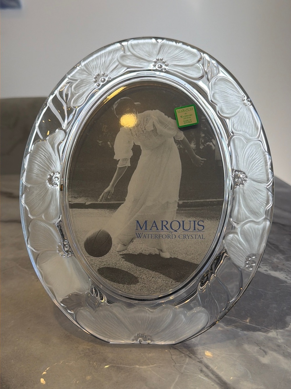 Marquis by Waterford Crystal Photo Frame – Made in Germany, Vintage Cut Crystal